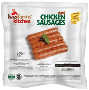 Kazi Farms Kitchen Chicken Sausages 340gm